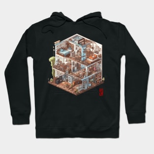 Isometric House Hoodie